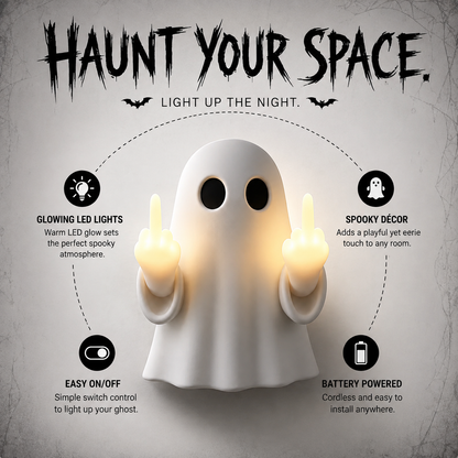 BooFlick™ Halloween Ghost Light