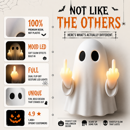 BooFlick™ Halloween Ghost Light